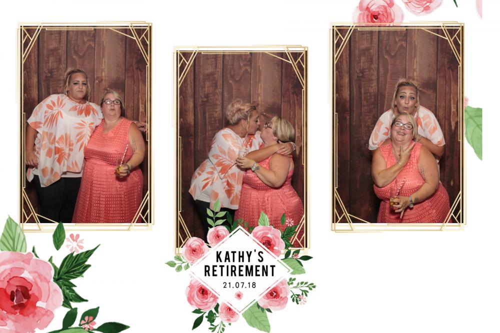 Kathy's surprise retirement party | View more photos from the event at gallery.myphotoboothexperience.co.uk/u/MyPhotoBoothExperienceLtd/Kathys-surprise-retirement-party